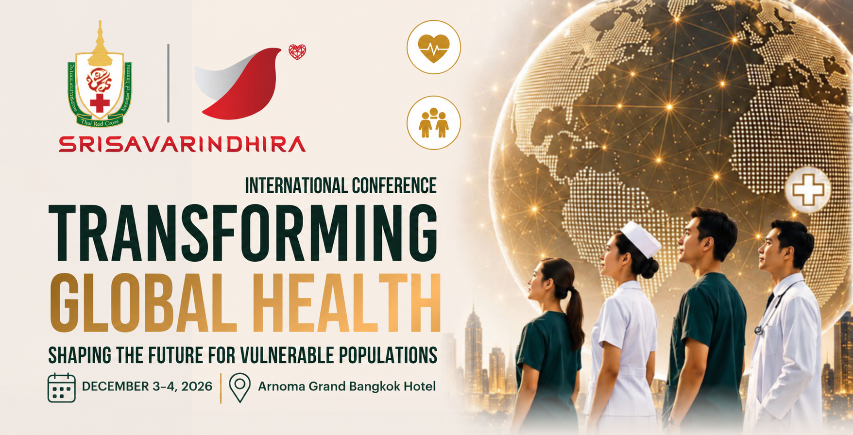Transforming Global Health 2026 — International Conference, December 3–4, 2026, Arnoma Grand Bangkok Hotel